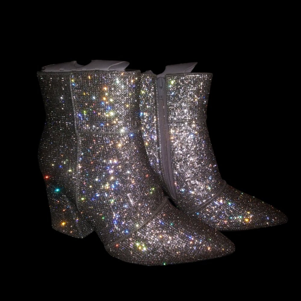 Rhinestone boots